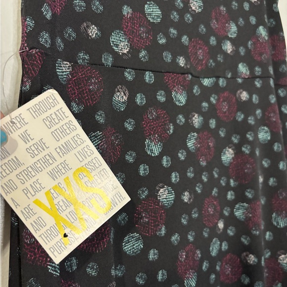 LuLaRoe Purple and Blue Maxi Skirt Casual - Picture 3 of 4